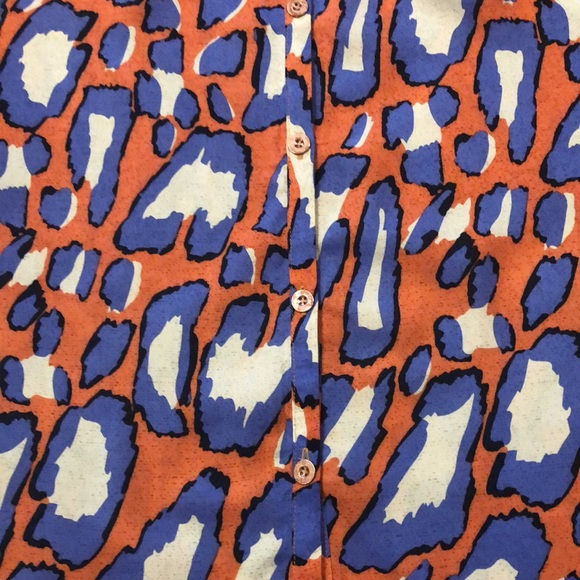 CAbi Isla Cami leopard print button front szM - Picture 9 of 12